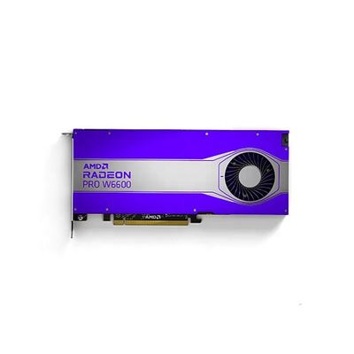 Tarjeta gráfica de escritorio AMD Radeon PRO W6600 con ancho de banda de memoria máximo de hasta 224 GB/s
