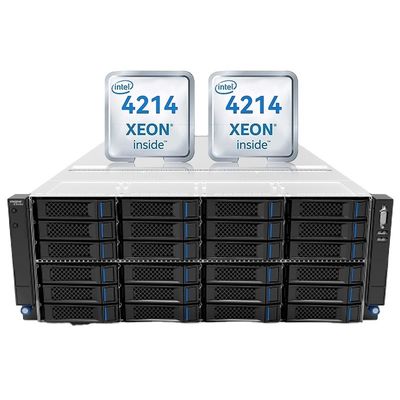 Inspur NF5466M5 3104 8G PC 4U 2-Sockets 24SFF Xeon NF5280M6 Servidor con almacenamiento 24SFF