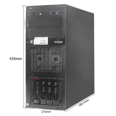 Lenovo Tower Thinksystem ST258 para TS560 Xe3 ERP Xeon E-2286G Servidor 5U 1 * 8GB DDR4