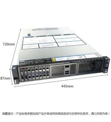 Servidor de sistema delgado de montaje de rack de 2U SR658 con procesador 4210R y fuente de alimentación de 550W