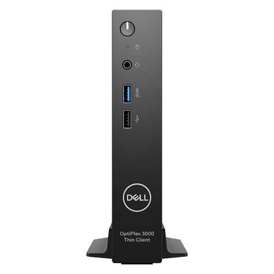 Dell OptiPlex 3000 Cliente delgado N5105 4G 32G Estilo de acero con fuente de alimentación Sistema operativo delgado