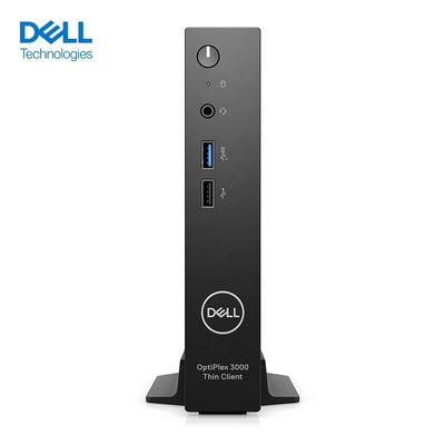 Dell OptiPlex 3000 Cliente delgado N5105 4G 32G Estilo de acero con fuente de alimentación Sistema operativo delgado
