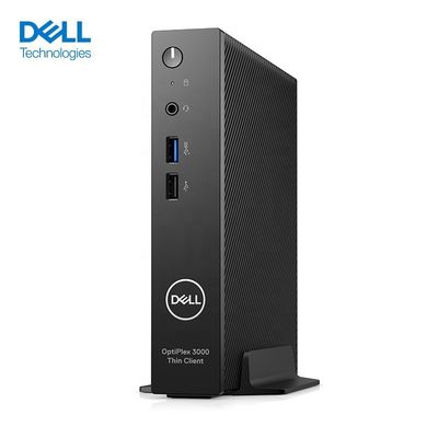 Dell OptiPlex 3000 Cliente delgado N5105 4G 32G Estilo de acero con fuente de alimentación Sistema operativo delgado