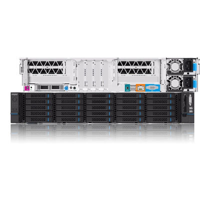 Fuente de alimentación de 800W Nspur NF5466M6 3104 8G PC 4U 2-Sockets Servidor 24SFF GPU NF5280m5