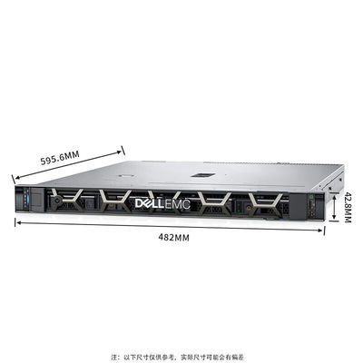 Intel Xeon E2324 8GB Memoria 100% Dell PowerEdge R350 1U original El equipo de servidor de rack