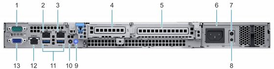 Servidor de rack de Dell 1U PowerEdge R240 R250 R350 R440 original con Intel Xeon E-2226G