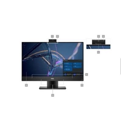 Computación de escritorio DELL OptiPlex 7400 en negro con memoria de video GDDR4