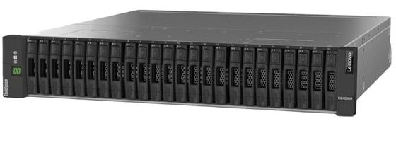 Lenovo ThinkSystem DE2000 de doble control / 4 * 16GB FC Disco Array gabinete para el rendimiento