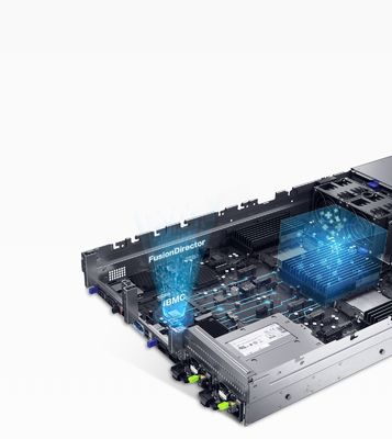 Molde privado Sí Procesador Xeon Tipo FusionServer 2288H V7 2U Servidor de rack de 2 tomas