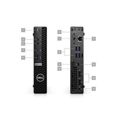 DDR4 RAM OptiPlex 5000 Micro Form Factor PC de escritorio con resolución de pantalla de 1040x768