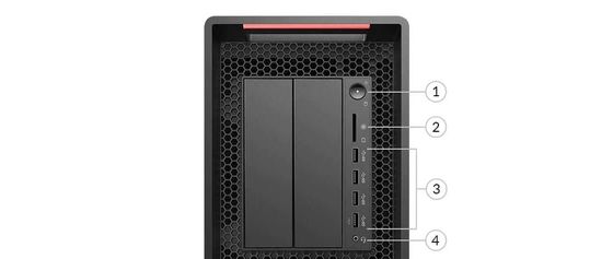 16 GB de memoria DDR4 1000W Fuente de alimentación Lenovo ThinkStation P720 Estación de trabajo para empresas