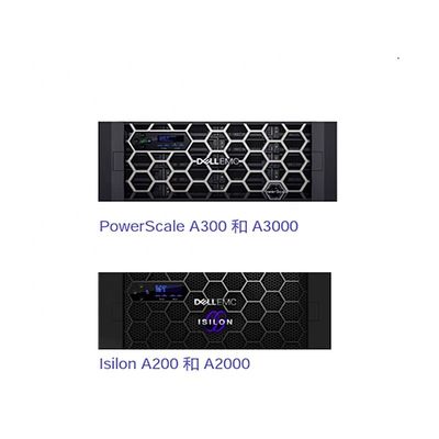 Stock DELL PowerScale A300 PowerScale Archive Plataforma NAS con tipo de procesador de 6 núcleos