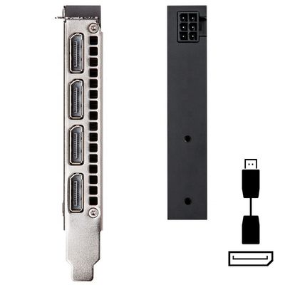 Tarjeta gráfica PCI Express 3.0 X16 nVIDIA RTX A4000 16G para edición de video profesional