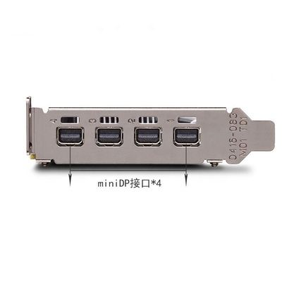 PCI Express 3.0 16X NVIDIA QUADRO P1000 Mini Puerto de visualización para profesionales