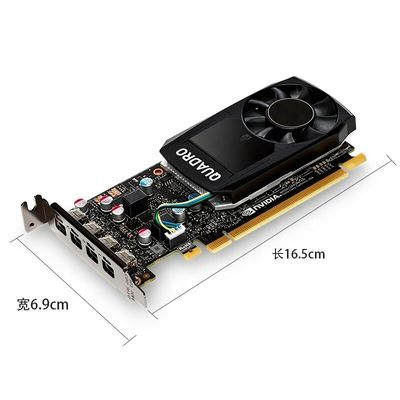PCI Express 3.0 16X NVIDIA QUADRO P1000 Mini Puerto de visualización para profesionales