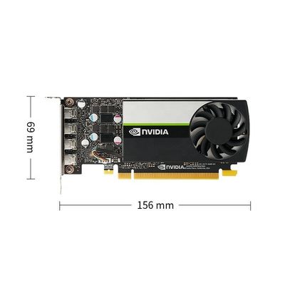 Fener Cooler NVIDIA T1000 4G GDDR6 GPU Interfaz de memoria de 128 bits PCI Express 3.0 x 16