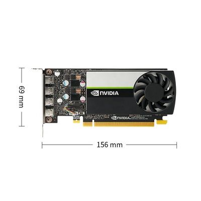 Tarjetas gráficas Nvidia T600 4GB GDDR6 con reloj de núcleo de 1201 MHz y reloj de memoria de 4GB