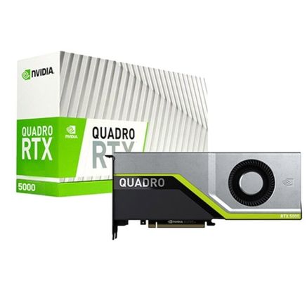 1830MHZ Core Clock nVIDIA QUADRO RTX 5000 Tarjeta de vídeo 16G para aplicaciones profesionales