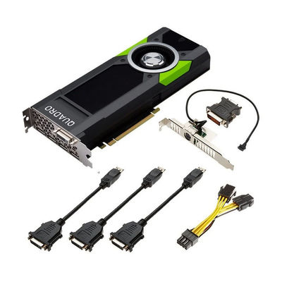 Tipo de interfaz PCI EXPRESS NVIDIA QUADRO P5000 16G GDDR5 Tarjeta gráfica profesional