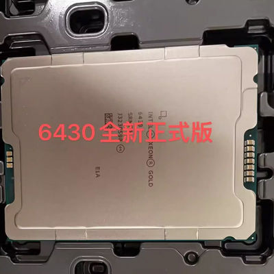 Procesador Intel XEON Gold 60M Cache 2.10 GHz 32 núcleo SRM7A servidor CPU 6430 para el servidor