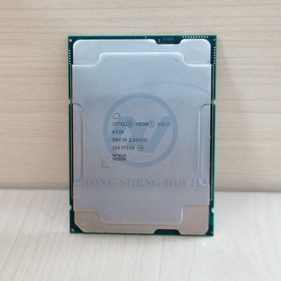 Potente Intel Xeon Gold 6338 Procesador 2.0GHz 32 núcleos con 48MB de caché de socket F