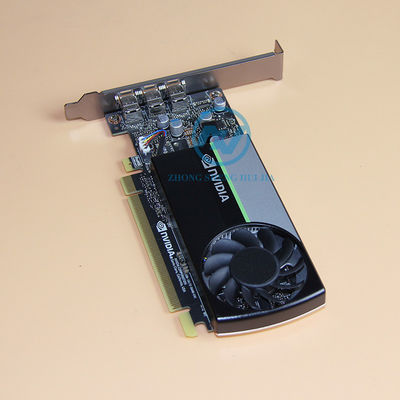 Tarjeta gráfica Nvidia Quadro T400 de 2 GB con factor de forma 2.713 pulgadas H x 6.137 pulgadas L