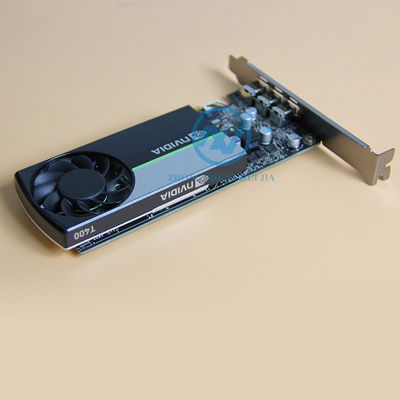 Tarjeta gráfica Nvidia Quadro T400 de 2 GB con factor de forma 2.713 pulgadas H x 6.137 pulgadas L