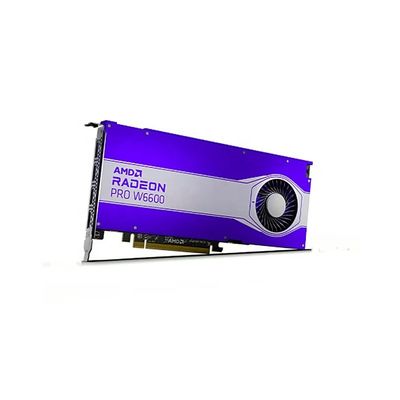 Tarjeta gráfica de escritorio AMD Radeon PRO W6600 con ancho de banda de memoria máximo de hasta 224 GB/s